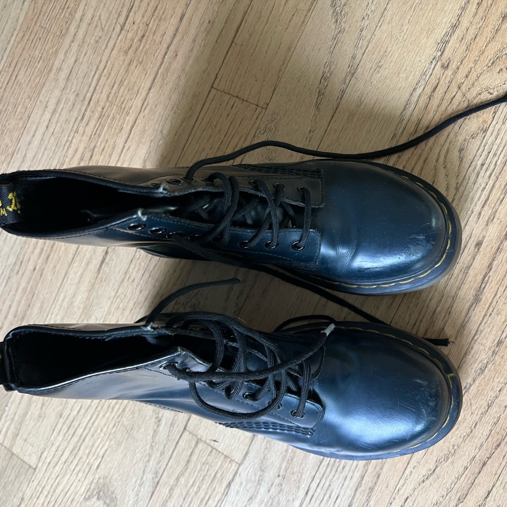 Dr. Martens Blue Combat Boots